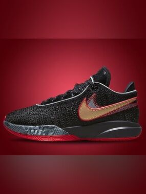 Nike LeBron 20 XX ‘Trinity’ - Miami Heat Black/Red - Men’s Size 10